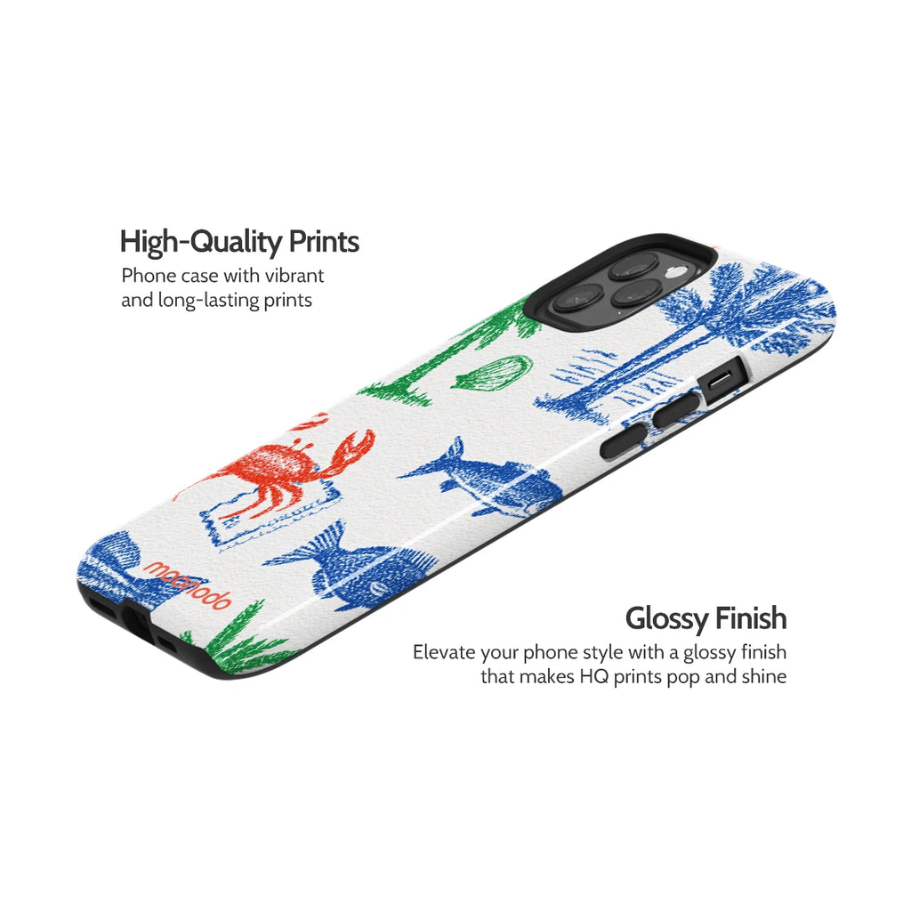 Crayon Coast - iPhone 12 Pro Max Case