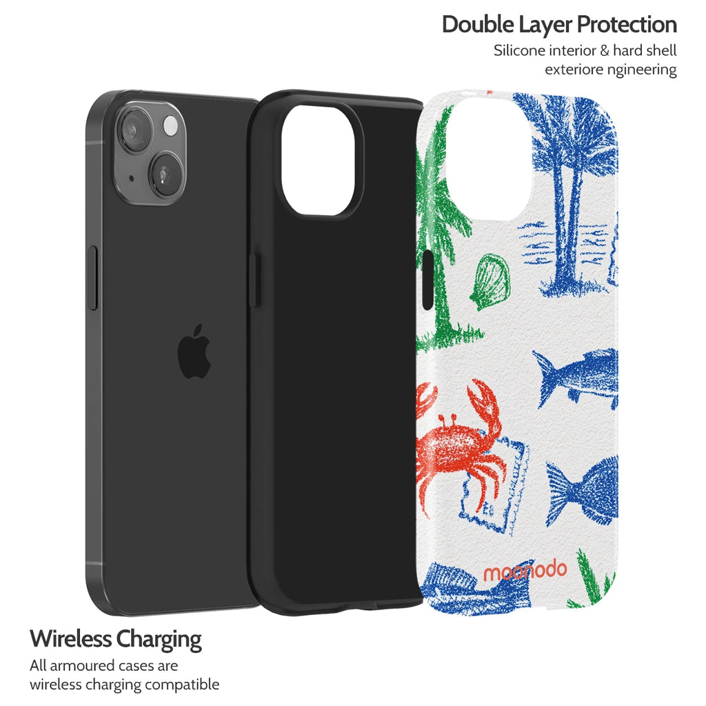 Crayon Coast - iPhone 13 Case