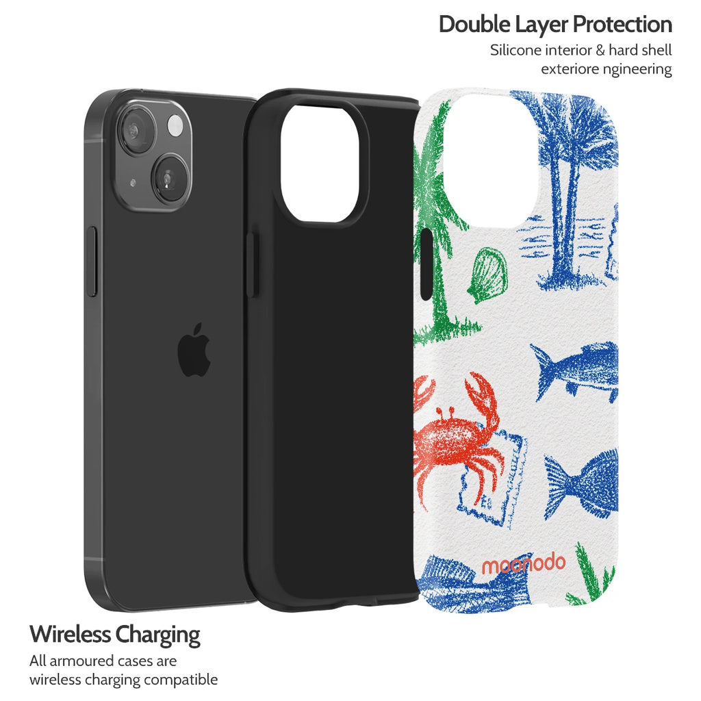 Crayon Coast - iPhone 13 Mini Case