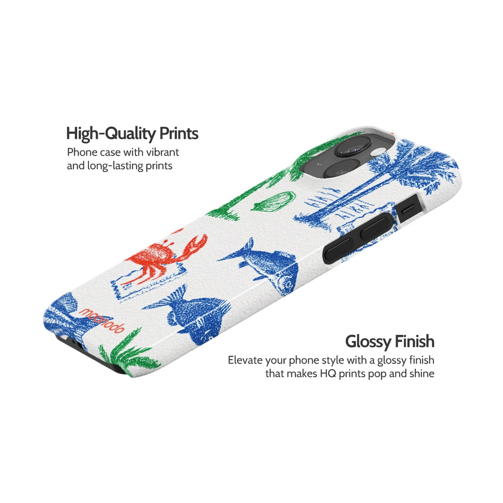 Crayon Coast - iPhone 13 Mini Case