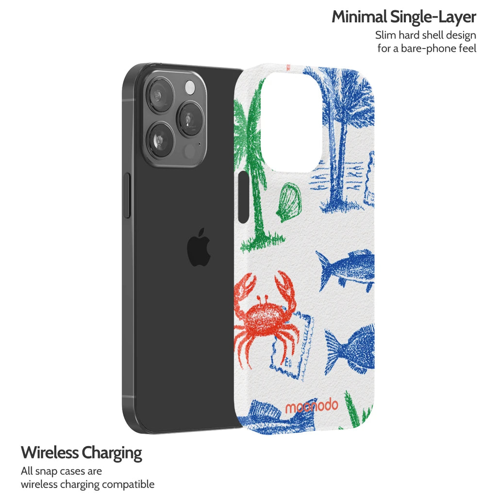 Crayon Coast - iPhone 13 Pro Case