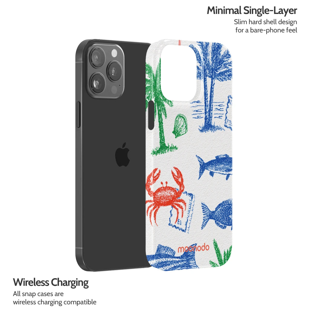 Crayon Coast - iPhone 13 Pro Max Case