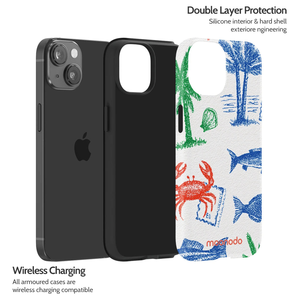 Crayon Coast - iPhone 14 Case