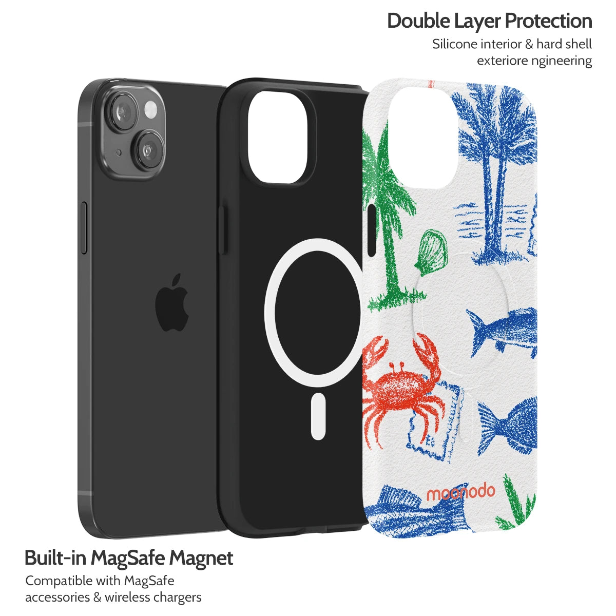 Crayon Coast - iPhone 14 Plus Case
