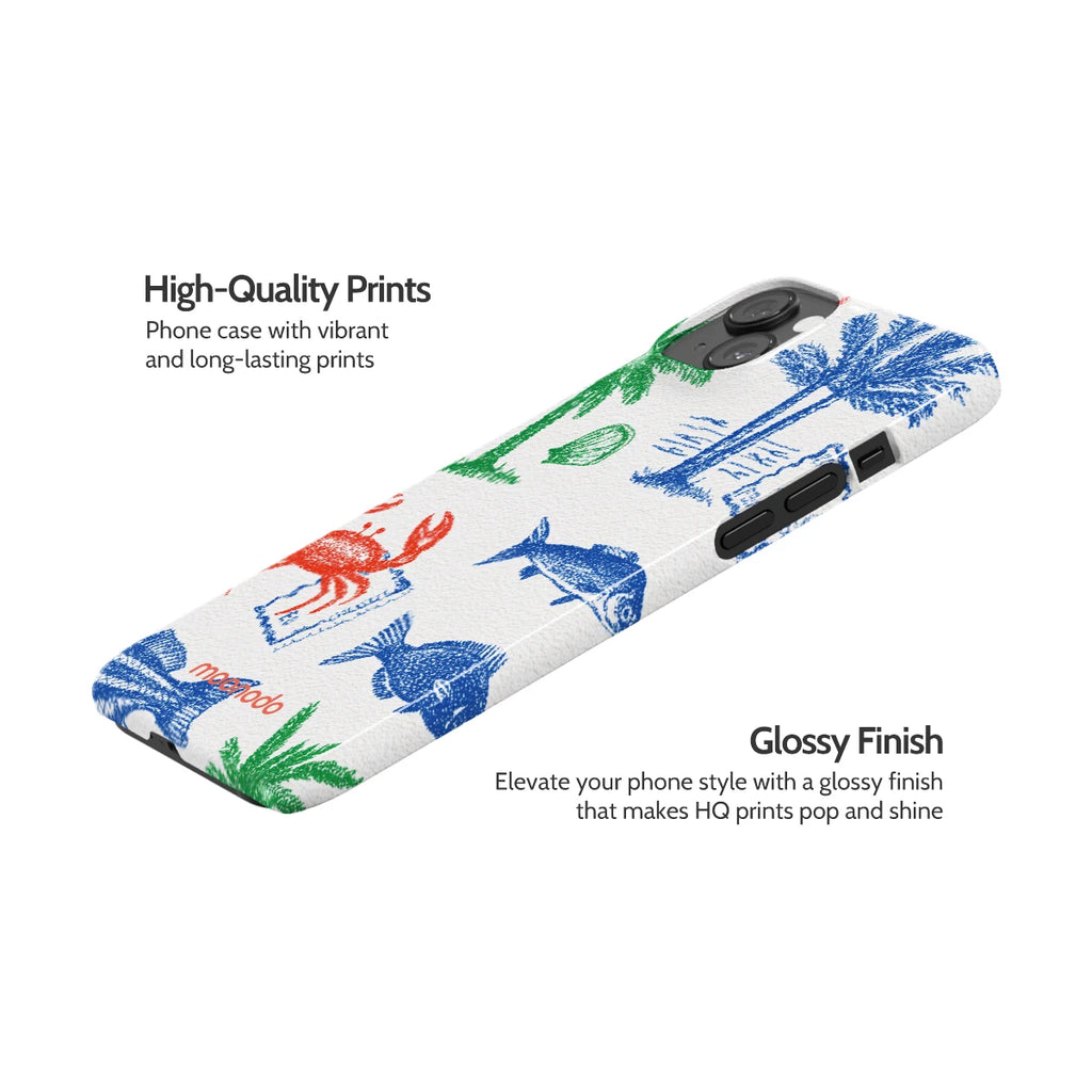 Crayon Coast - iPhone 14 Plus Case