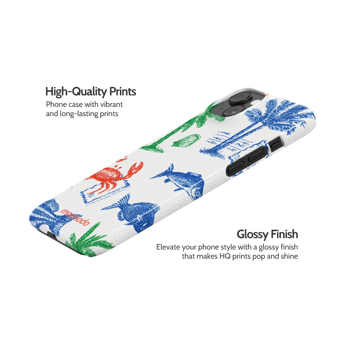 Crayon Coast - iPhone 14 Plus Case