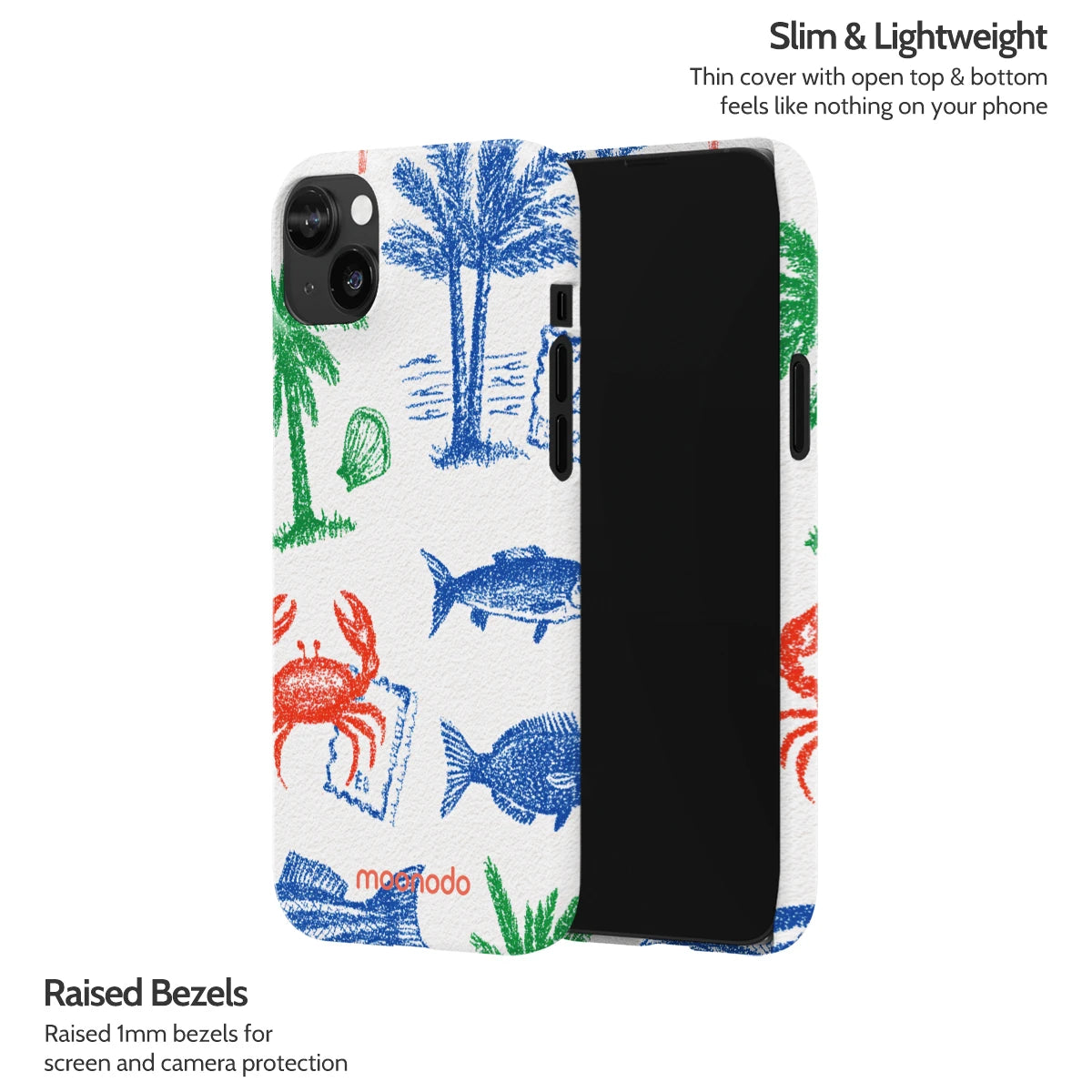 Crayon Coast - iPhone 14 Plus Case