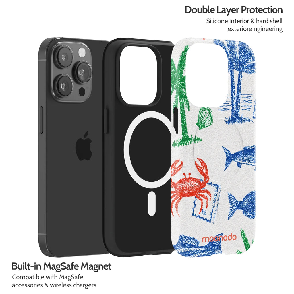 Crayon Coast - iPhone 14 Pro Case