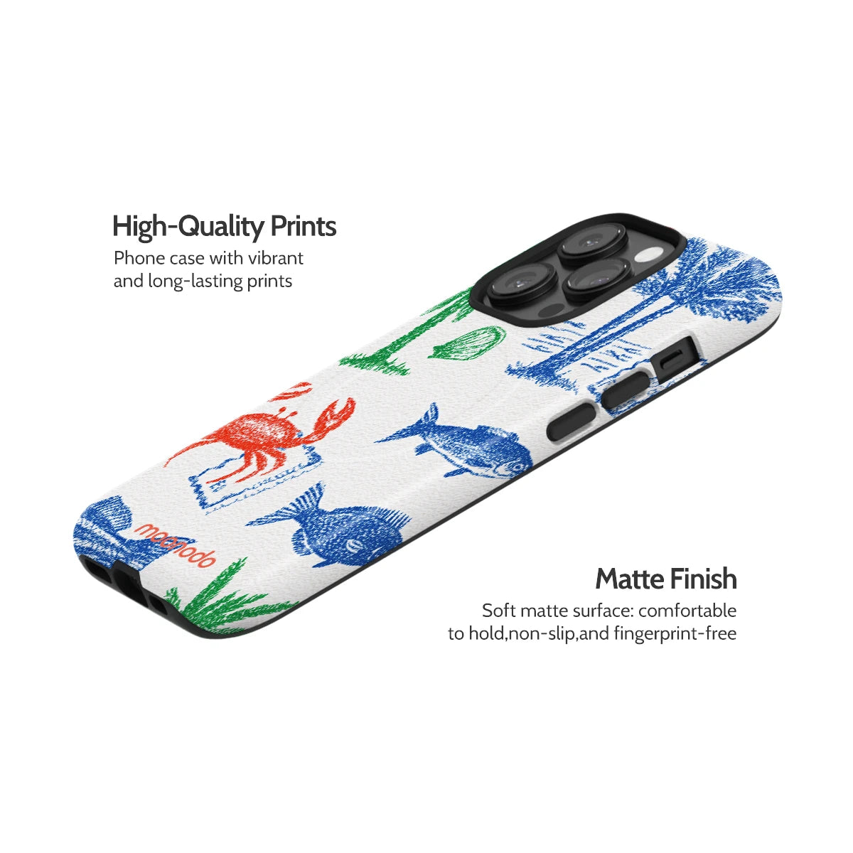 Crayon Coast - iPhone 14 Pro Case