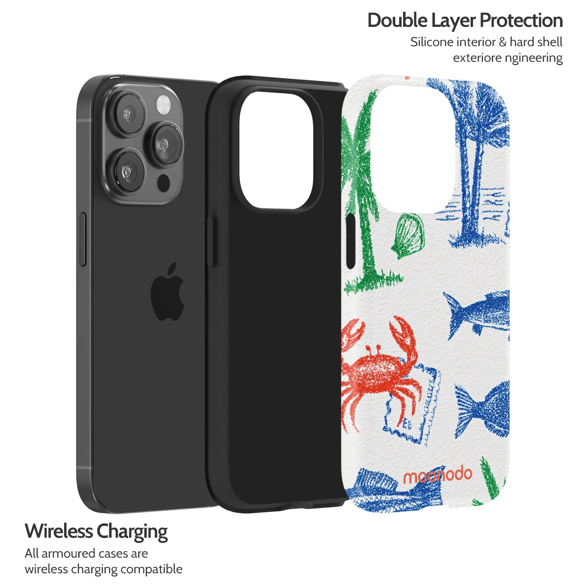 Crayon Coast - iPhone 14 Pro Case