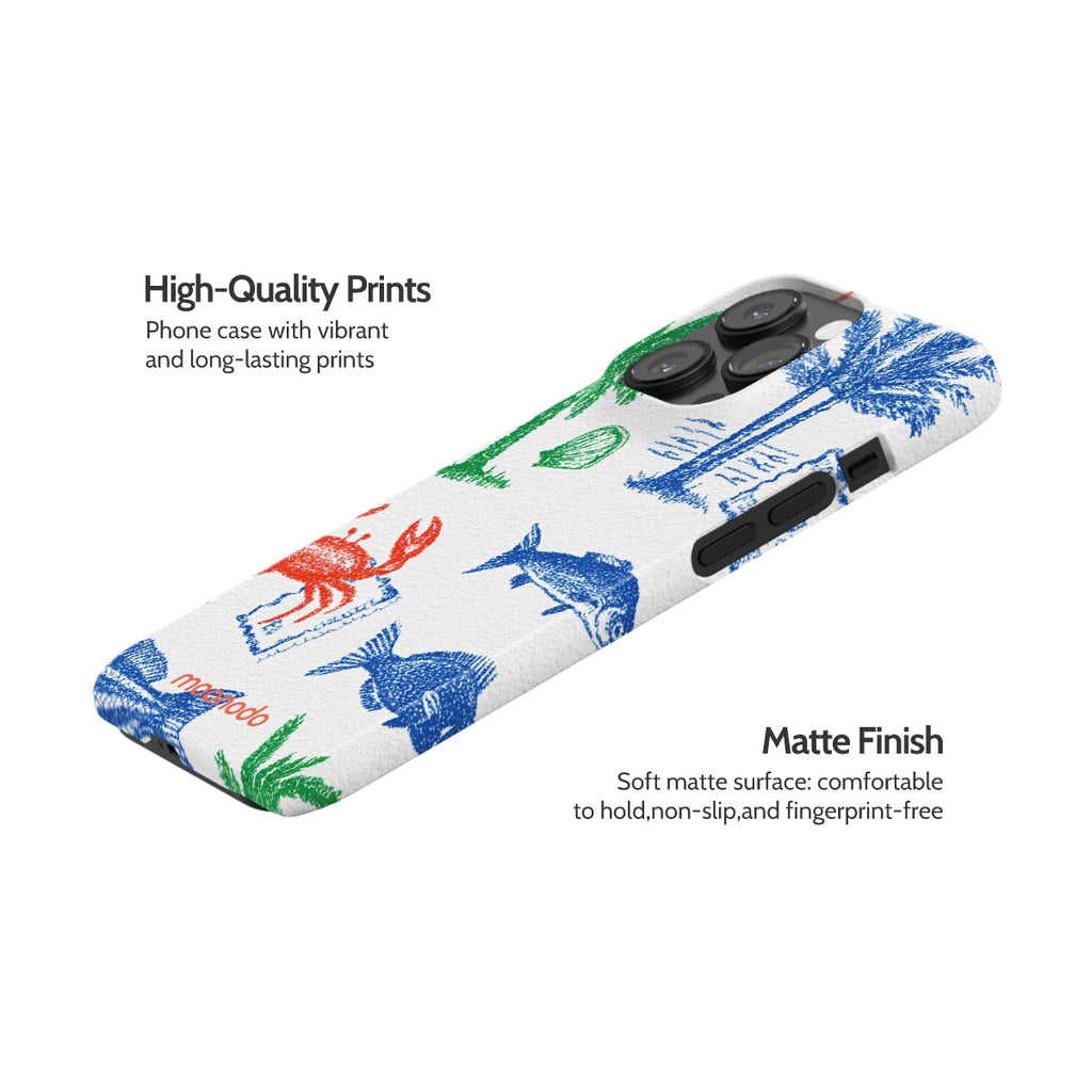 Crayon Coast - iPhone 14 Pro Case