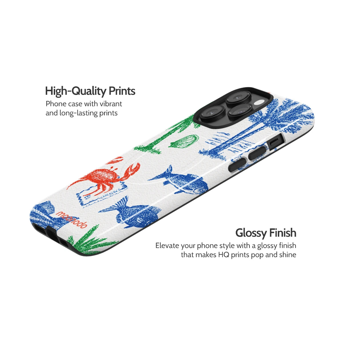 Crayon Coast - iPhone 14 Pro Max Case