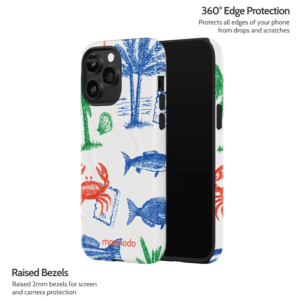 Crayon Coast - iPhone 14 Pro Max Case
