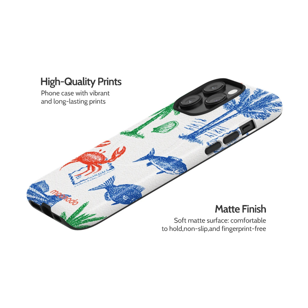 Crayon Coast - iPhone 14 Pro Max Case