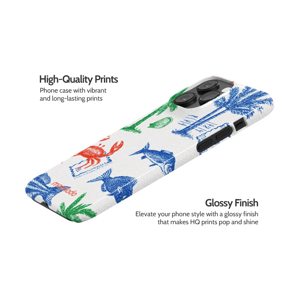 Crayon Coast - iPhone 14 Pro Max Case
