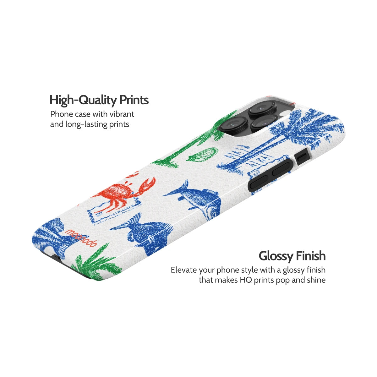 Crayon Coast - iPhone 14 Pro Max Case
