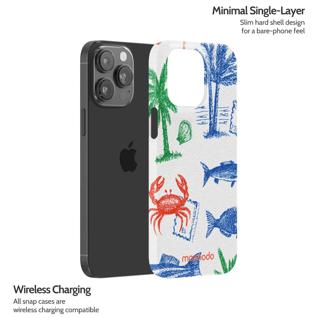 Crayon Coast - iPhone 14 Pro Max Case