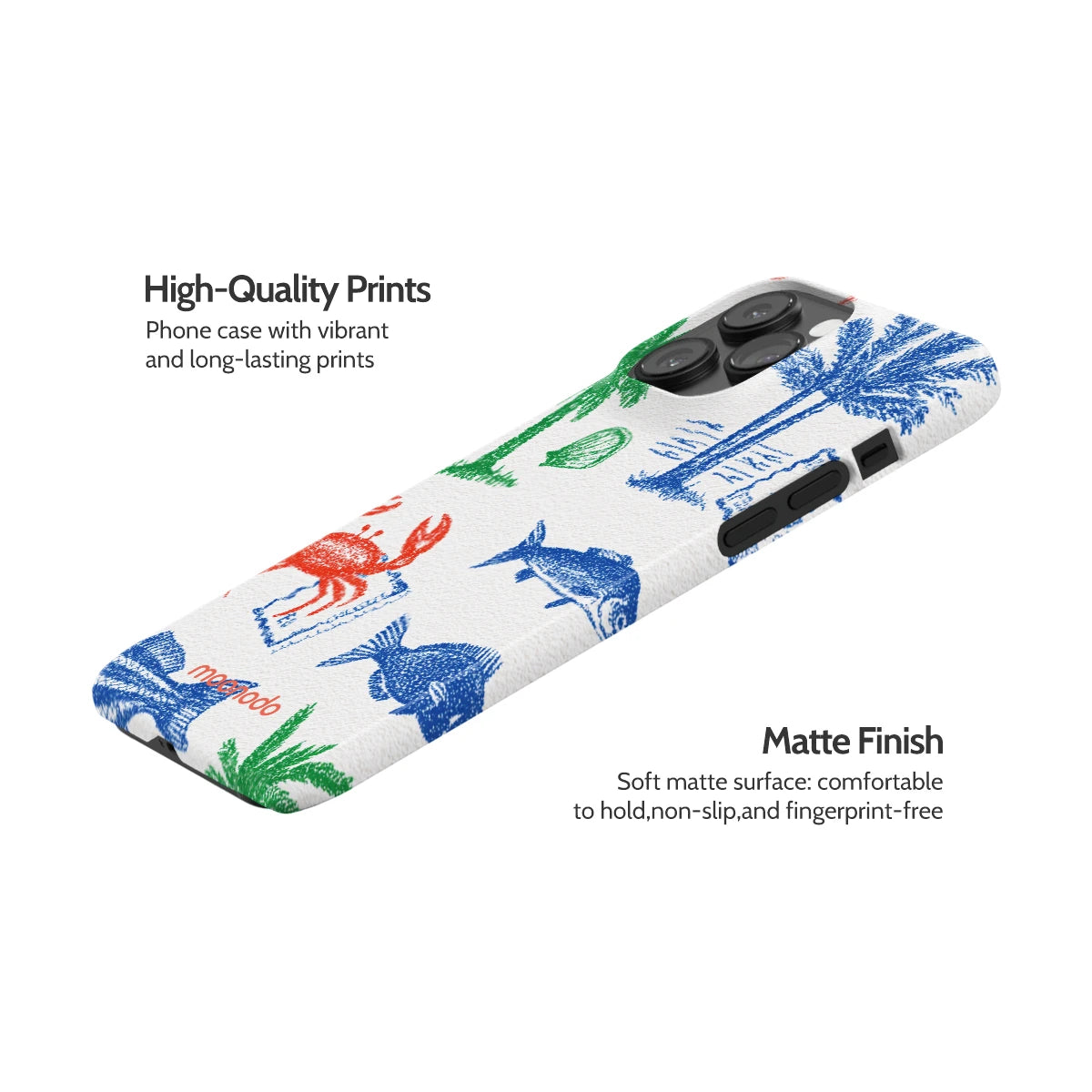 Crayon Coast - iPhone 14 Pro Max Case