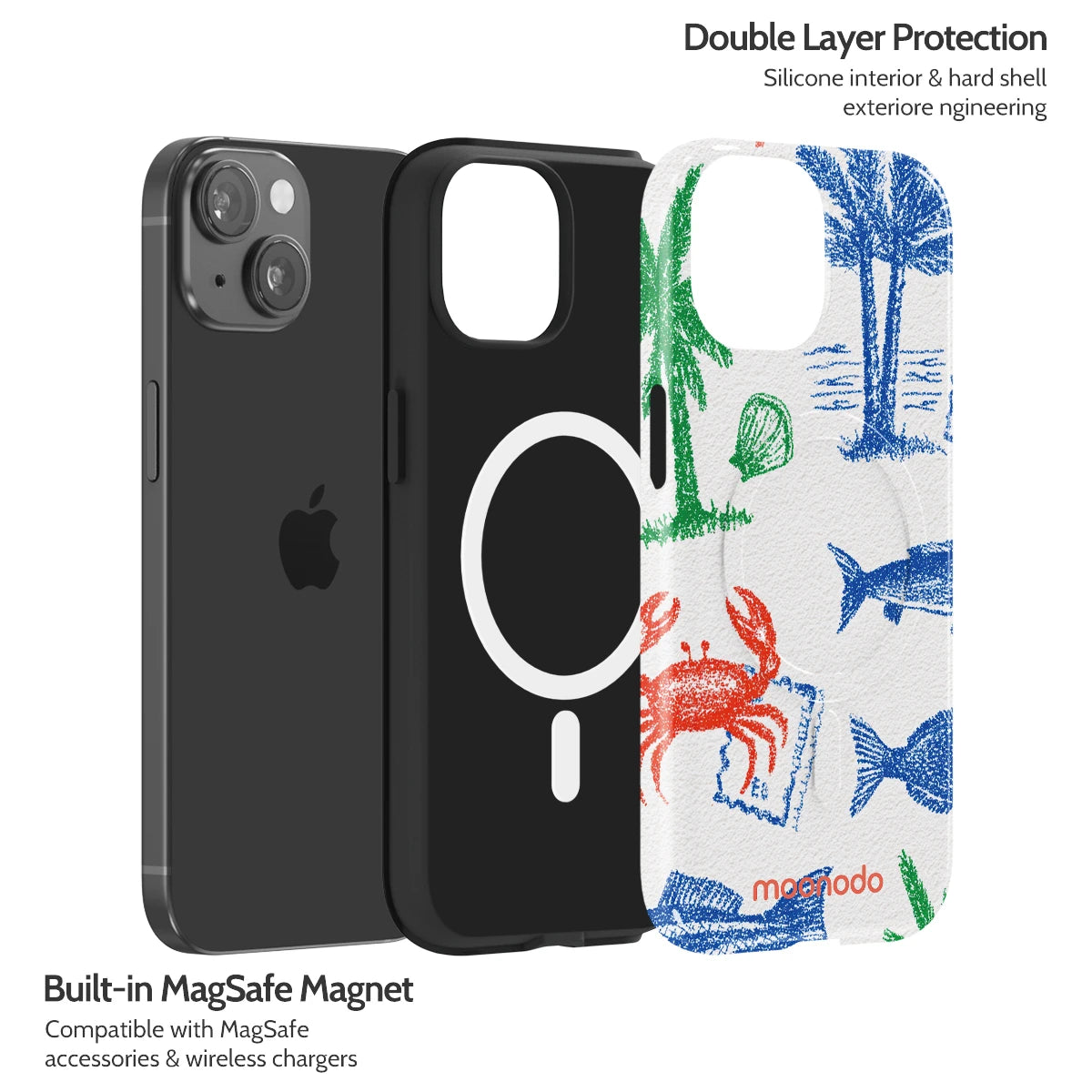 Crayon Coast - iPhone 15 Case