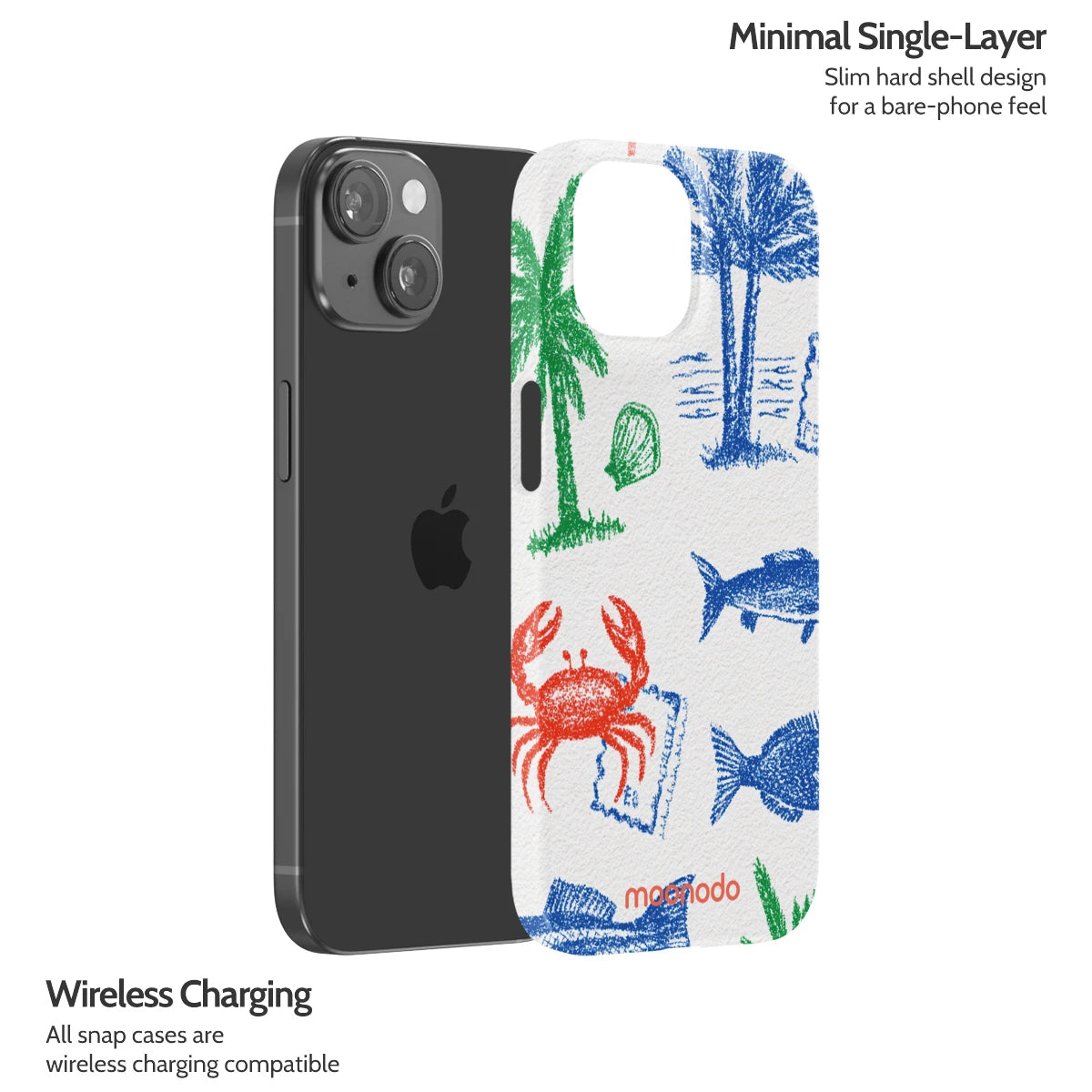 Crayon Coast - iPhone 15 Case