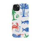 Crayon Coast - iPhone 15 Plus Case