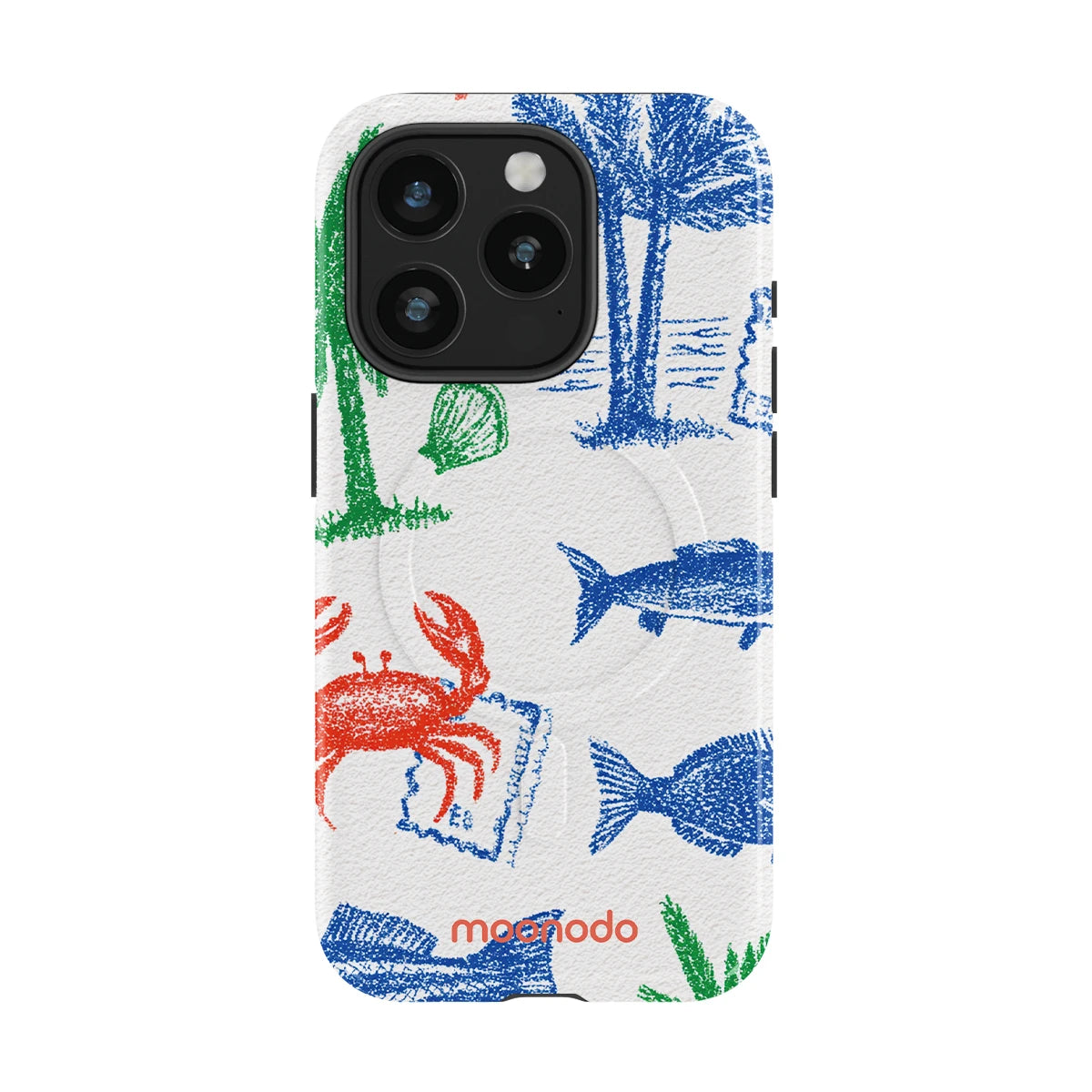 Crayon Coast - iPhone 15 Pro Case
