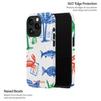 Crayon Coast - iPhone 15 Pro Case