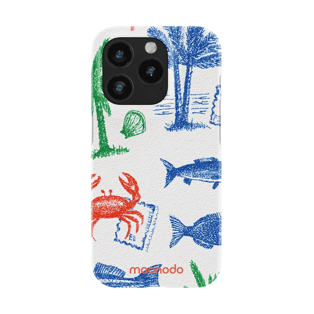 Crayon Coast - iPhone 15 Pro Case