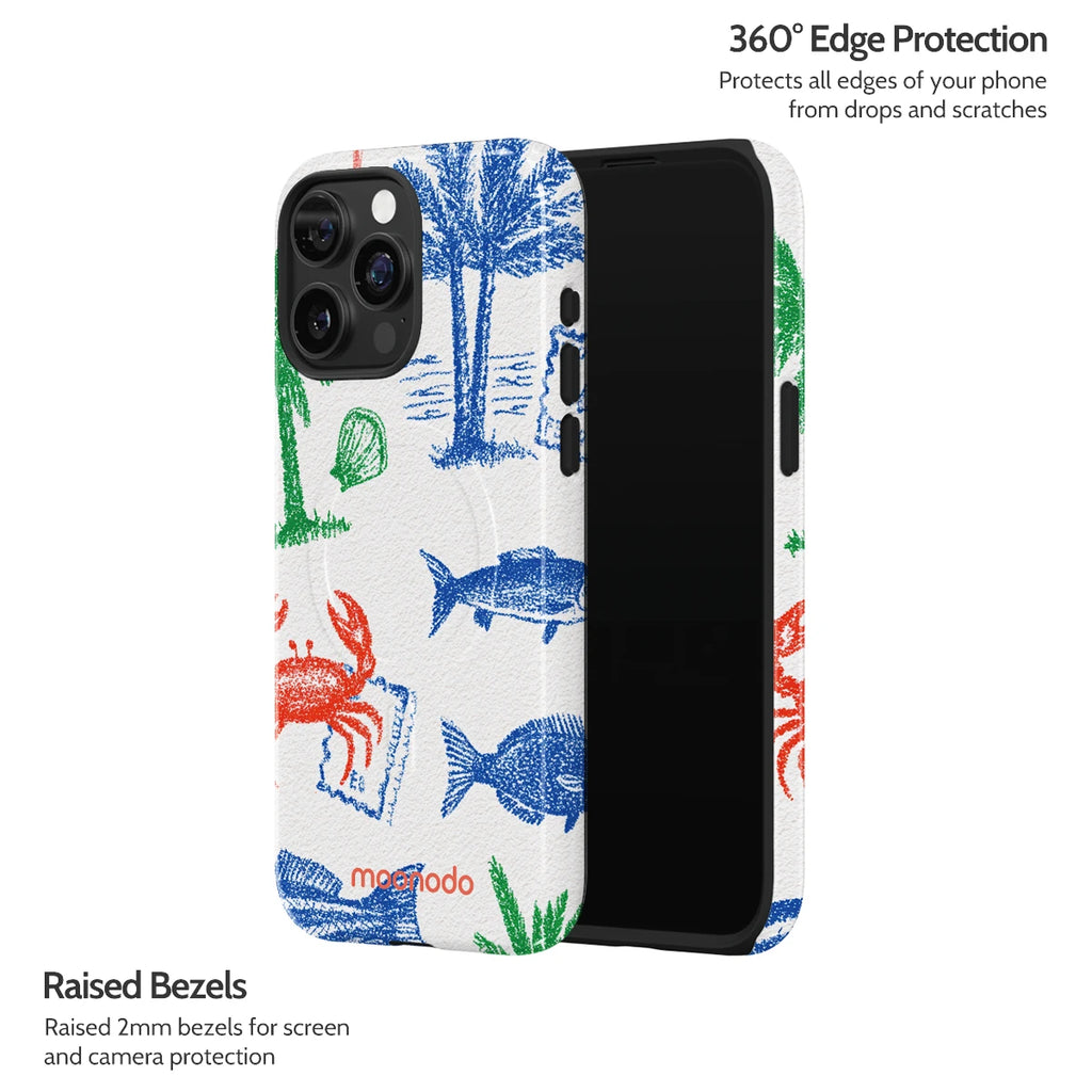 Crayon Coast - iPhone 15 Pro Max Case