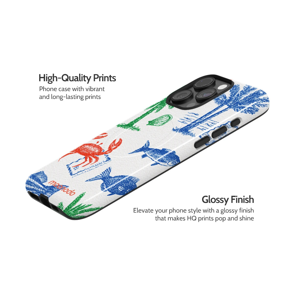 Crayon Coast - iPhone 15 Pro Max Case