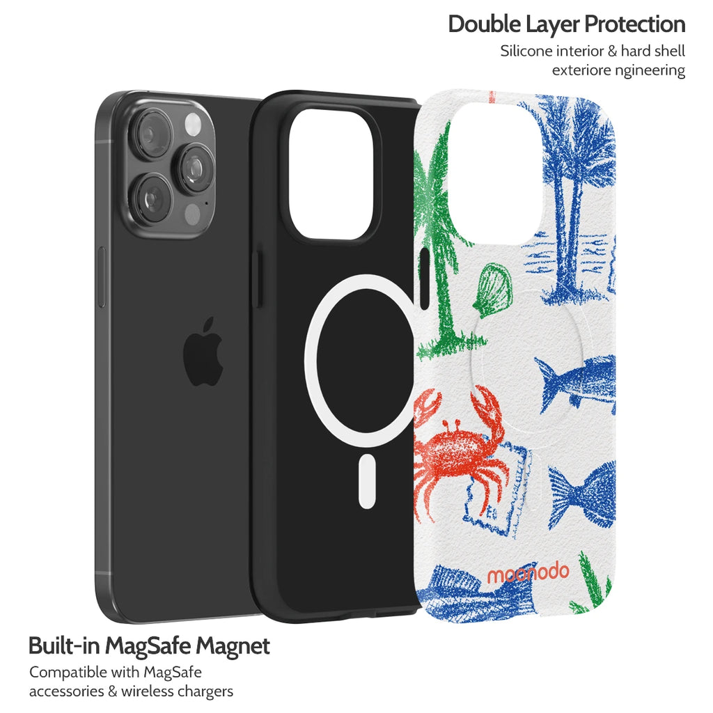 Crayon Coast - iPhone 15 Pro Max Case