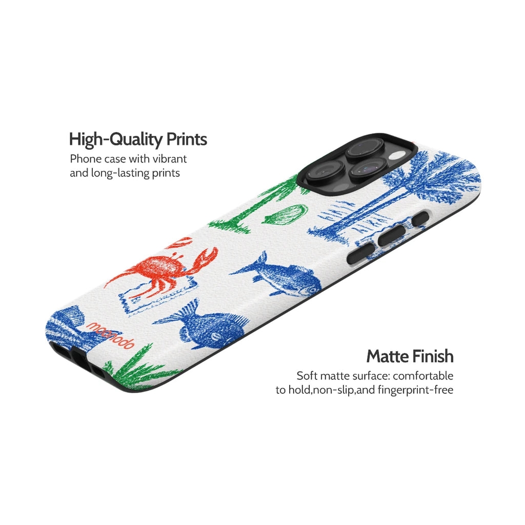 Crayon Coast - iPhone 15 Pro Max Case
