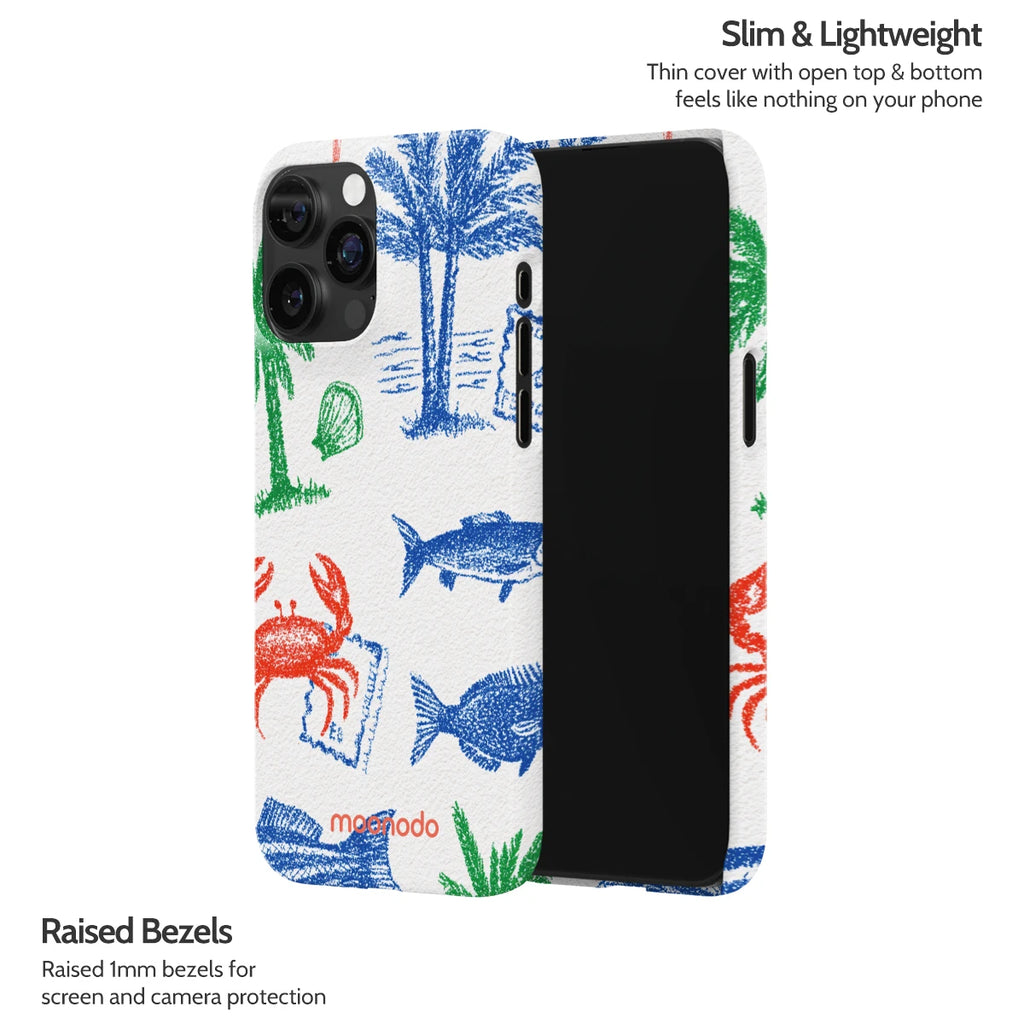 Crayon Coast - iPhone 15 Pro Max Case
