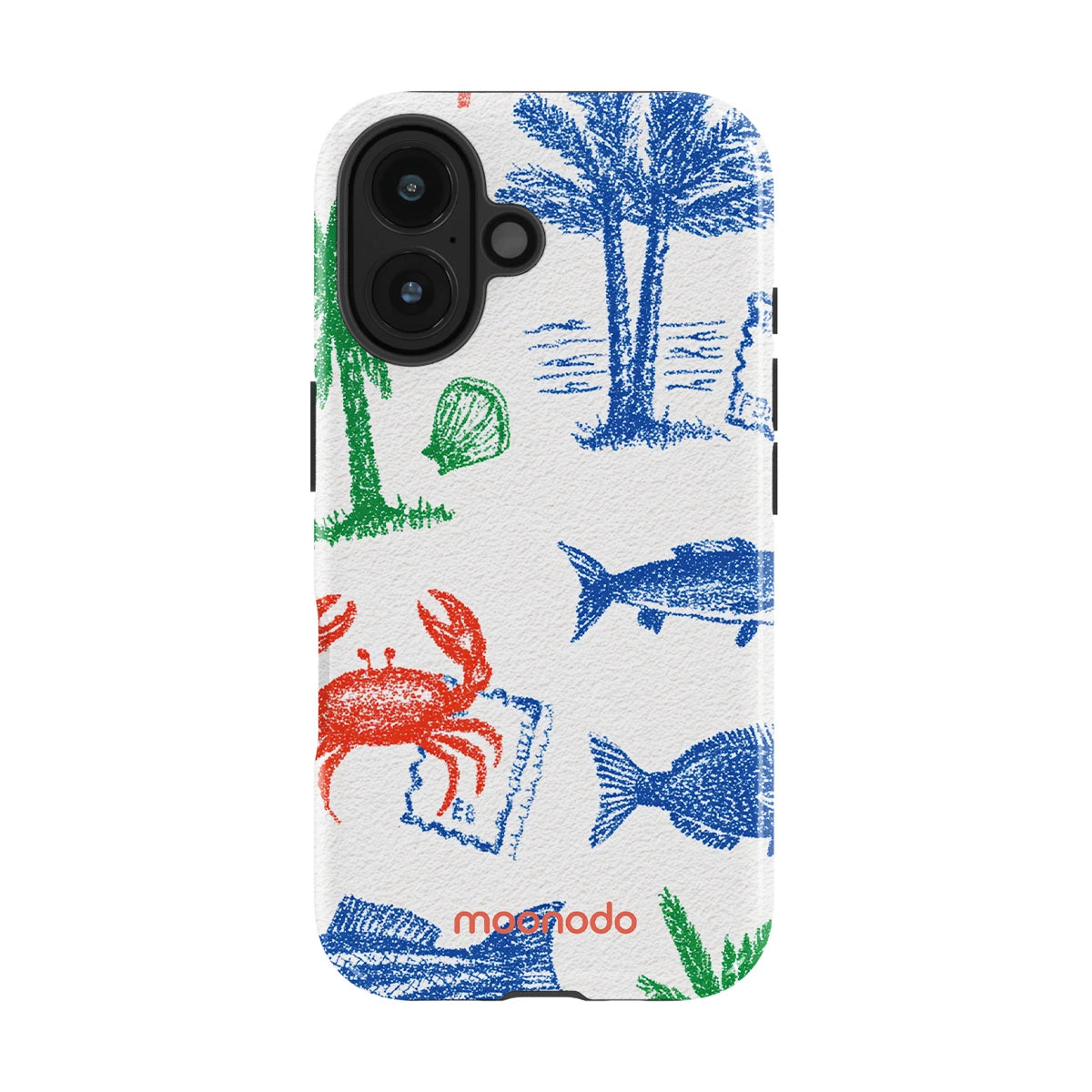 Crayon Coast - iPhone 16 Case