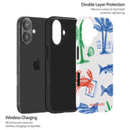Crayon Coast - iPhone 16 Case