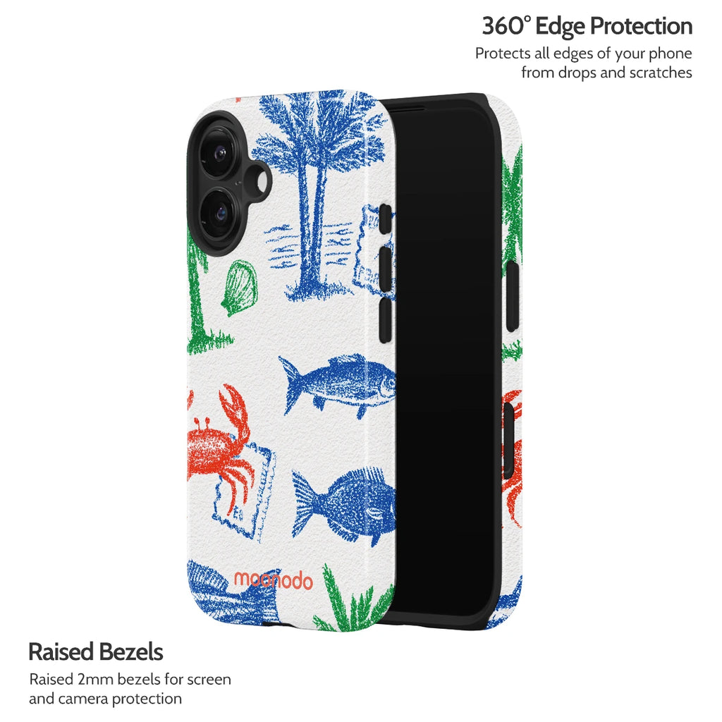 Crayon Coast - iPhone 16 Case