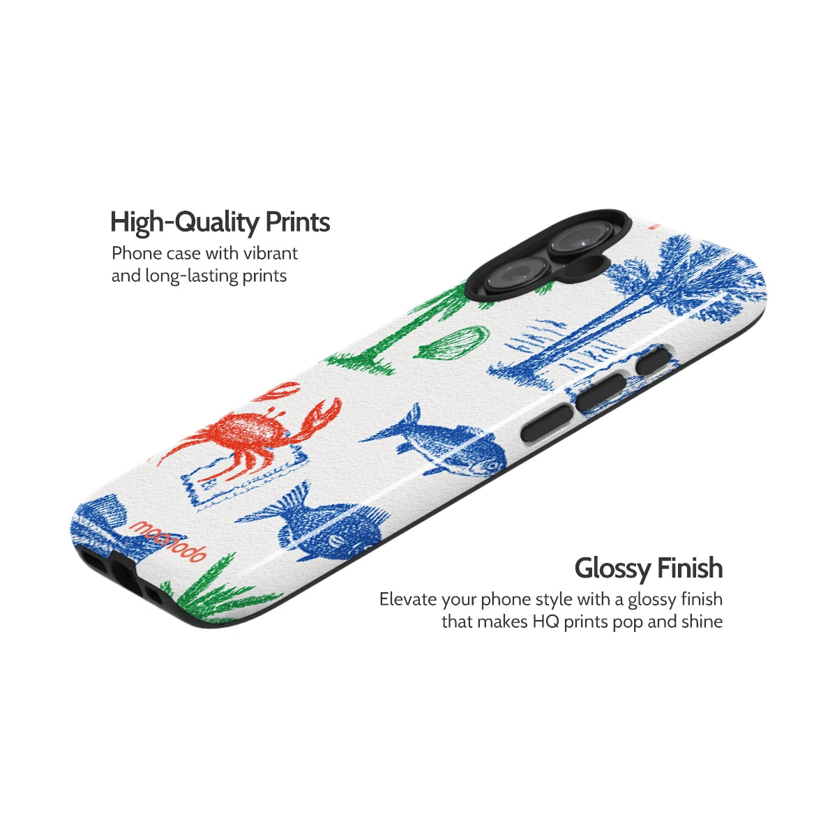 Crayon Coast - iPhone 16 Case