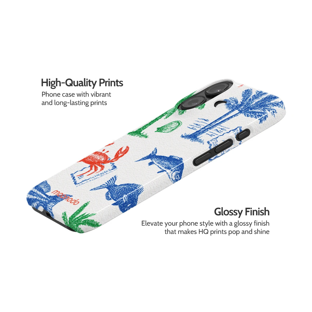 Crayon Coast - iPhone 16 Case