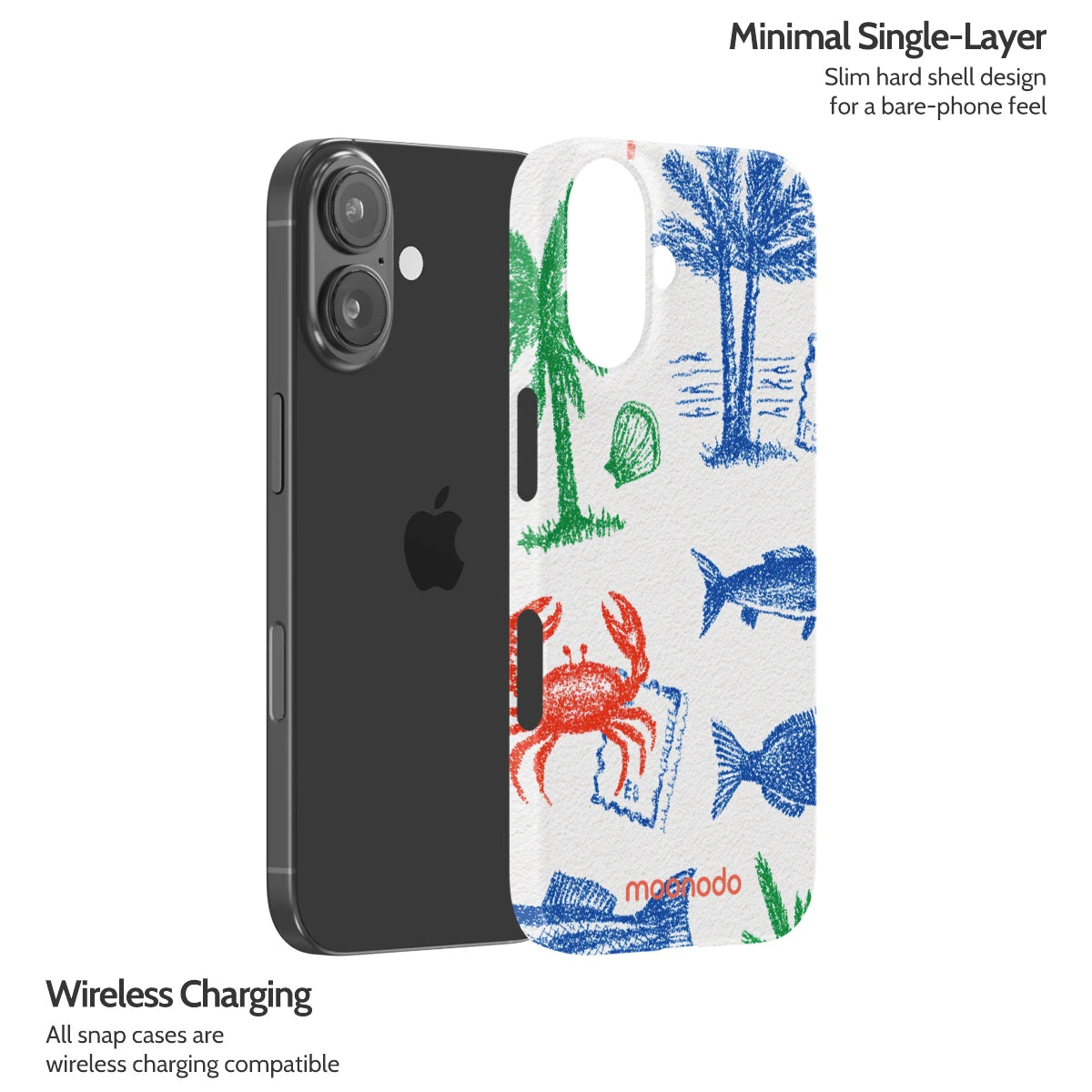 Crayon Coast - iPhone 16 Case