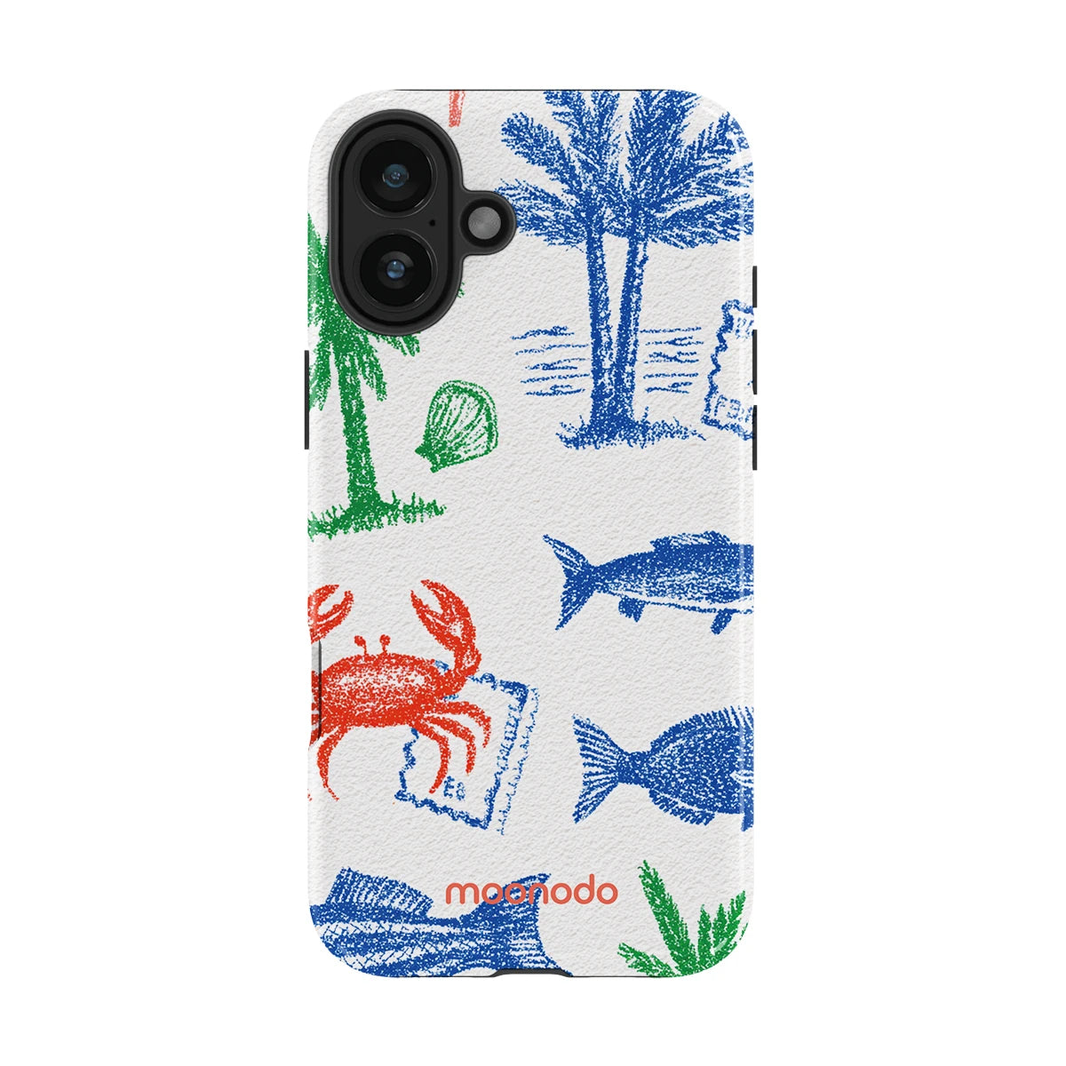 Crayon Coast - iPhone 16 Plus Case