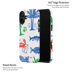 Crayon Coast - iPhone 16 Plus Case