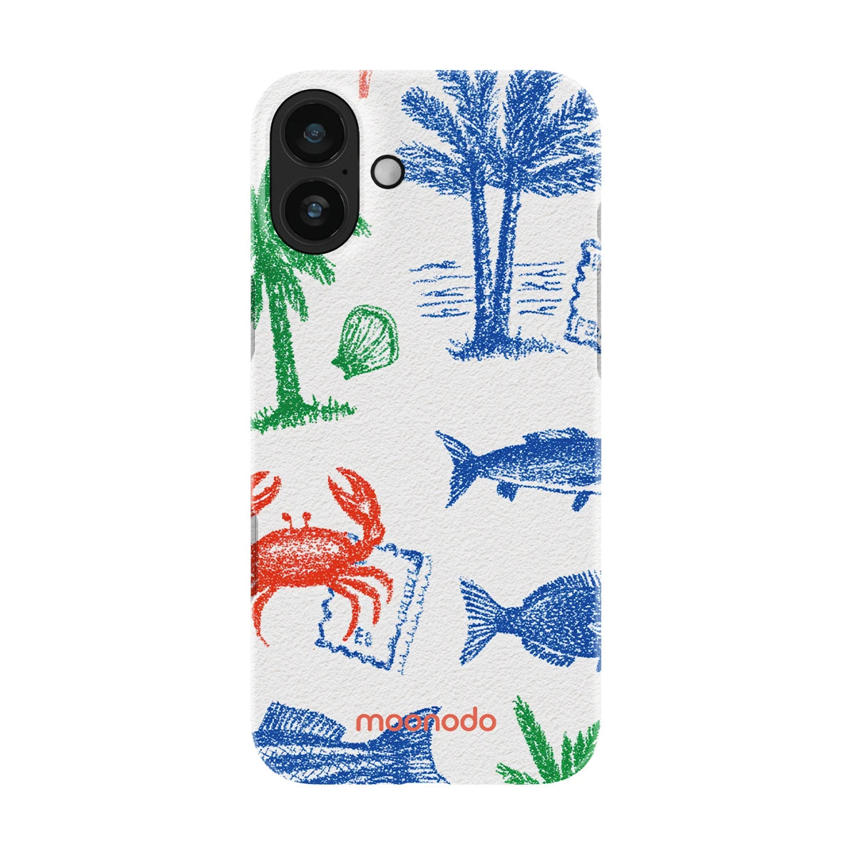 Crayon Coast - iPhone 16 Plus Case