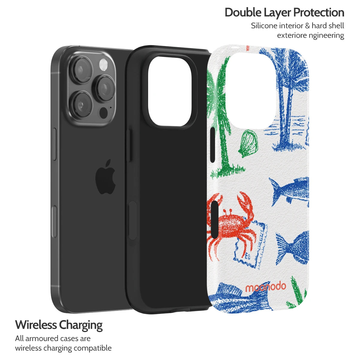 Crayon Coast - iPhone 16 Pro Case