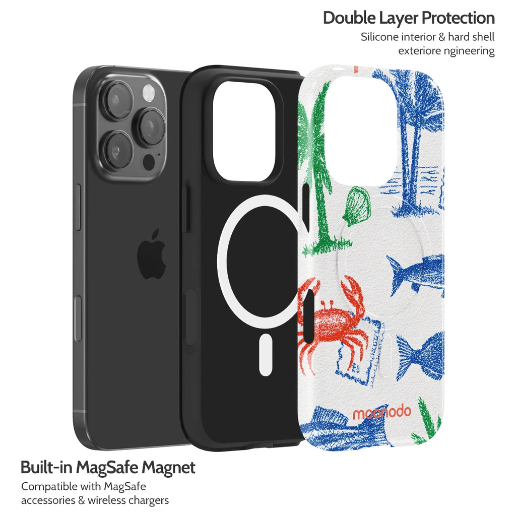Crayon Coast - iPhone 16 Pro Case