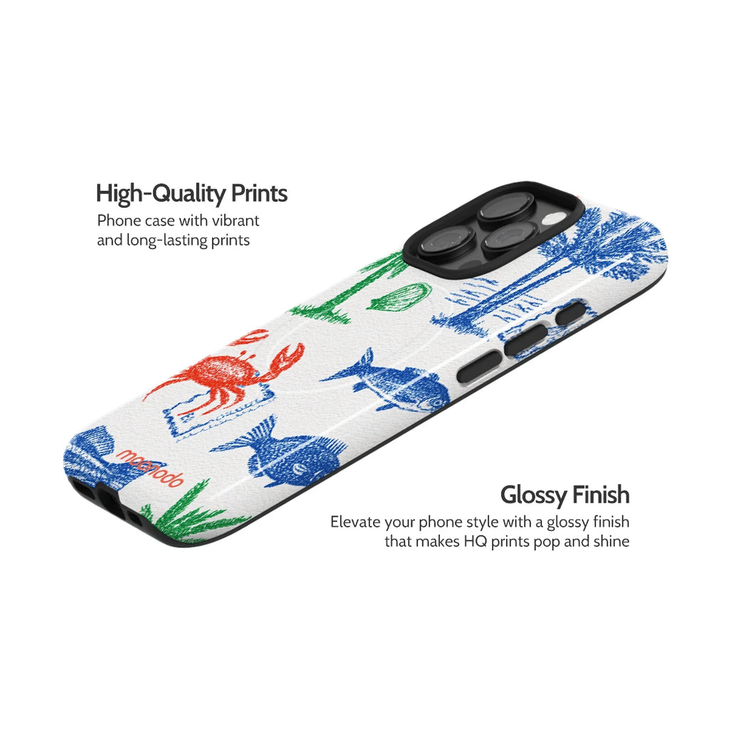 Crayon Coast - iPhone 16 Pro Case