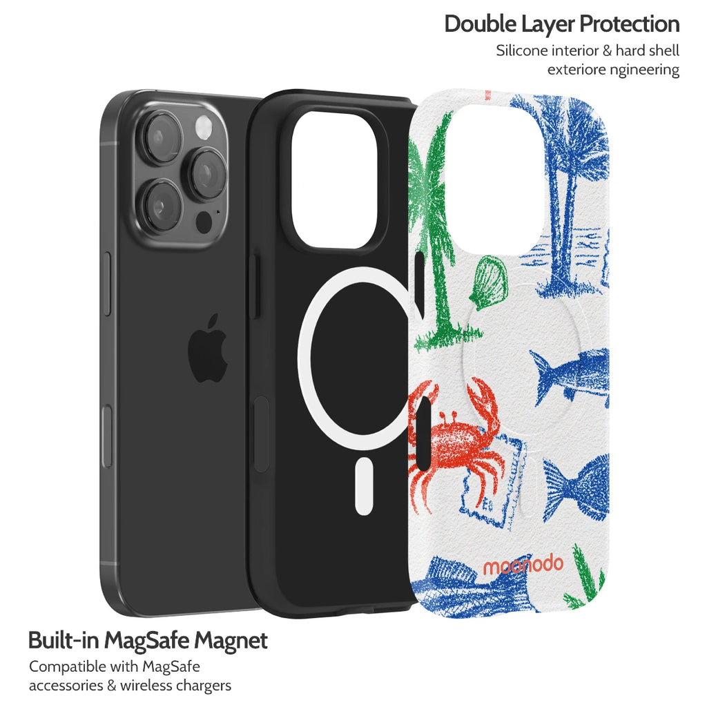 Crayon Coast - iPhone 16 Pro Case