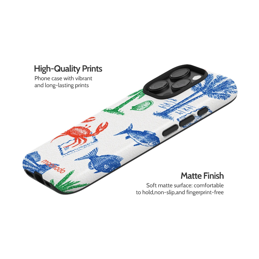 Crayon Coast - iPhone 16 Pro Case
