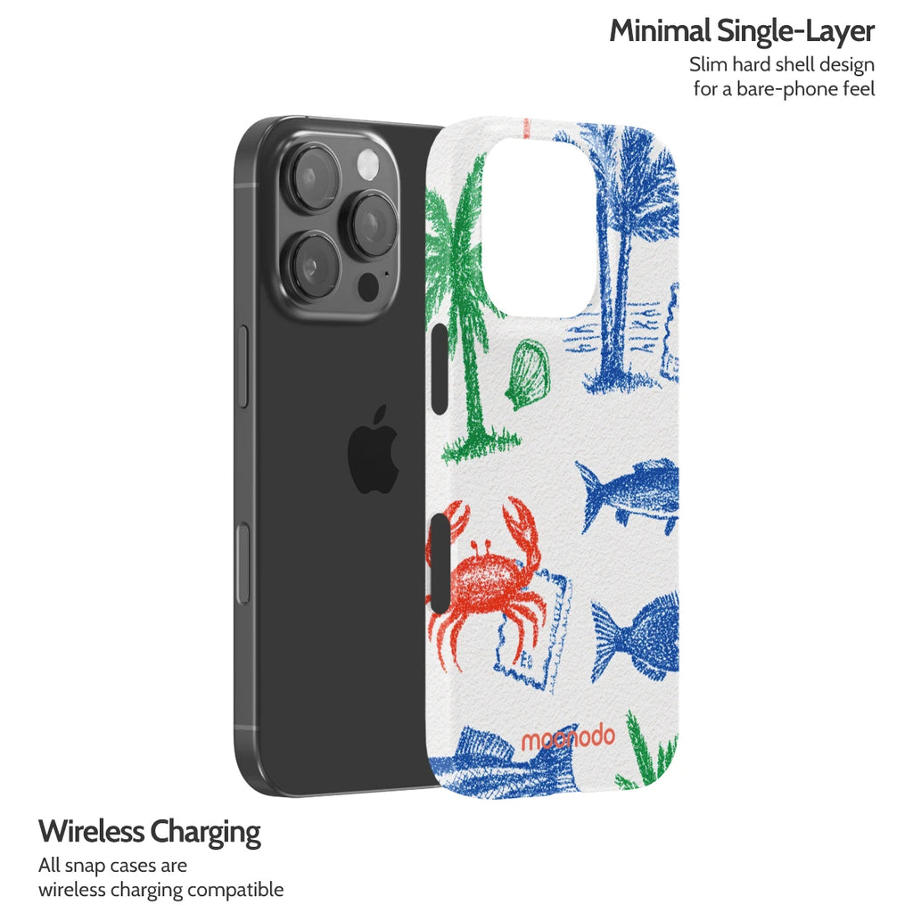 Crayon Coast - iPhone 16 Pro Case