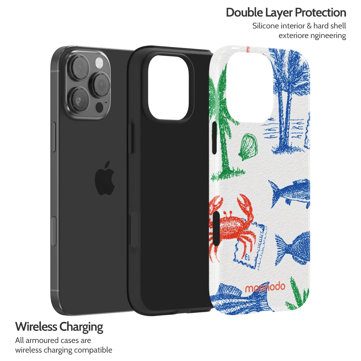 Crayon Coast - iPhone 16 Pro Max Case
