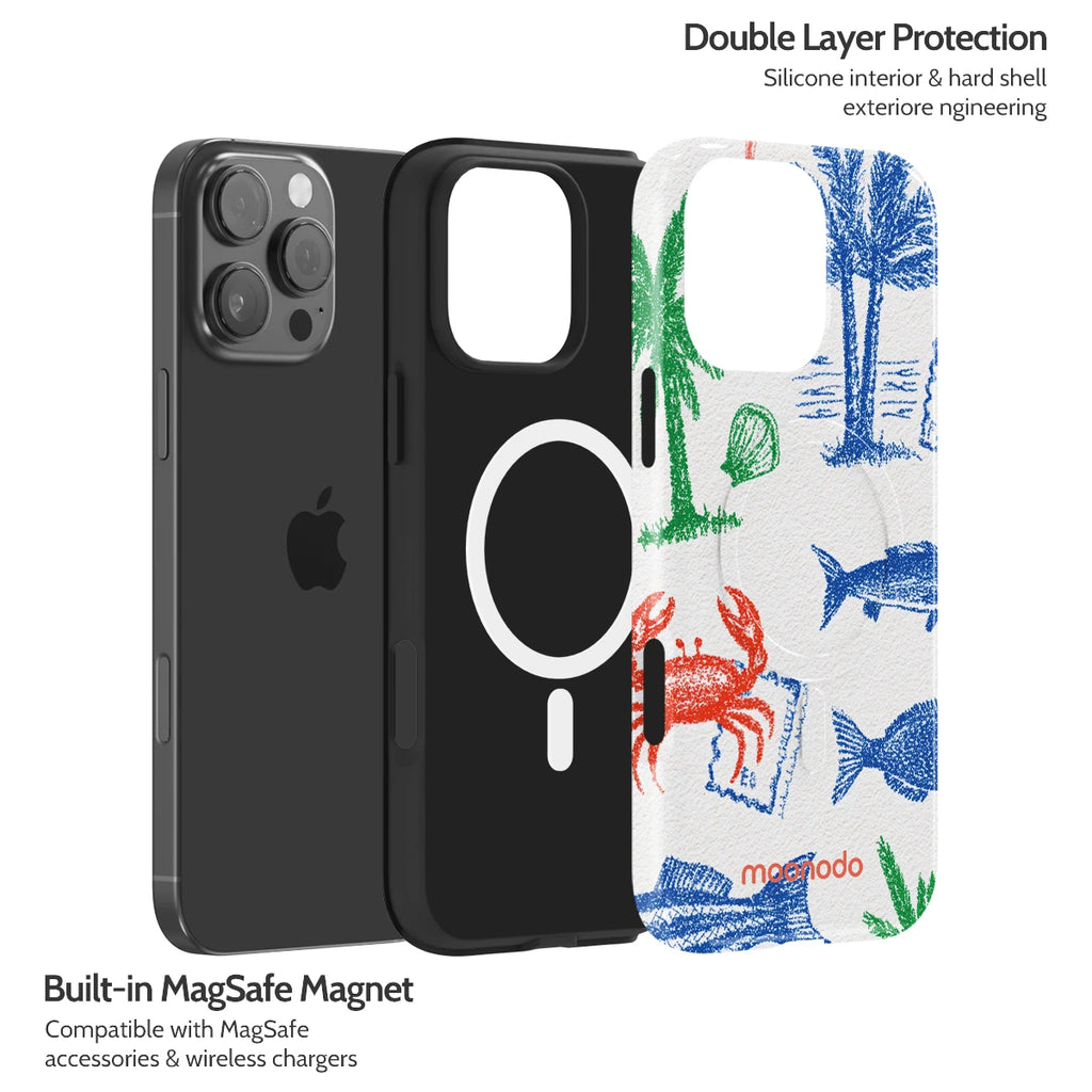 Crayon Coast - iPhone 16 Pro Max Case